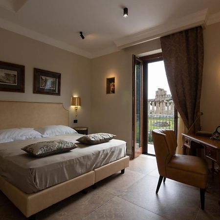 Domus Clelia Paestum Antica Luxur Bed & Breakfast Exterior foto