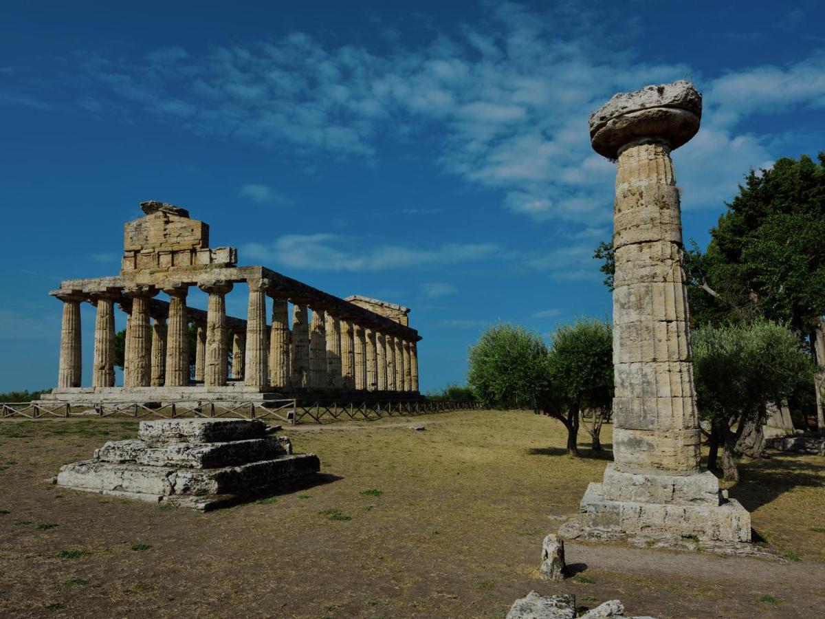Domus Clelia Paestum Antica Luxur Bed & Breakfast Exterior foto