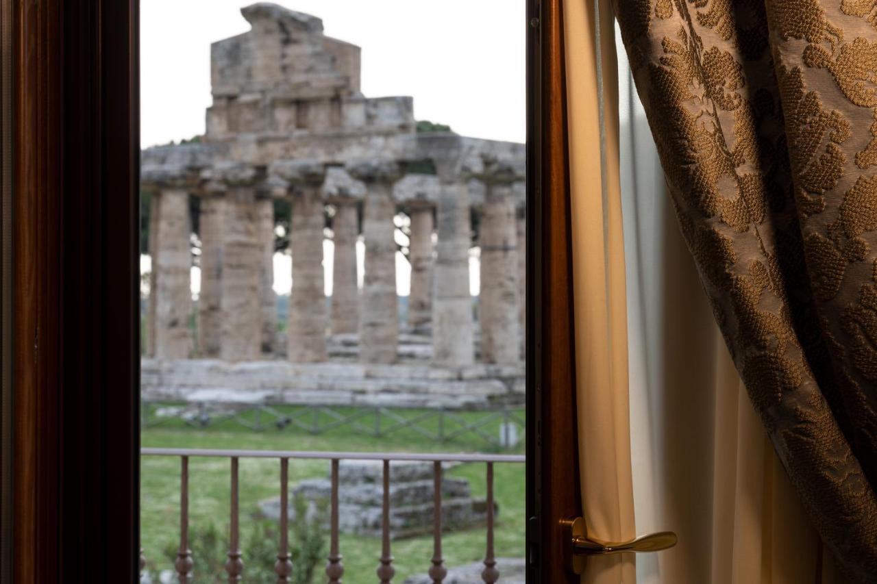 Domus Clelia Paestum Antica Luxur Bed & Breakfast Exterior foto